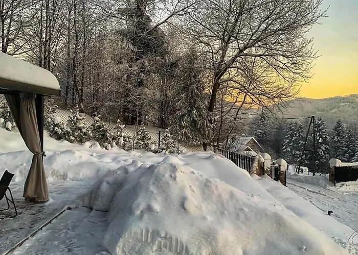 Appartement Na Stromym Wzgorzu Z Prywatna Sauna I Balia - Piekny Widok Na Gory 800 M Npm