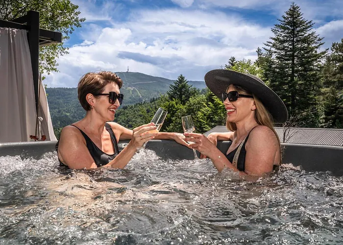 Na Stromym Wzgorzu Z Prywatna Sauna I Balia - Piekny Widok Na Gory 800 M Npm Szczyrk