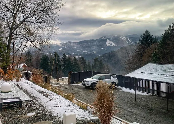 Na Stromym Wzgorzu Z Prywatna Sauna I Balia - Piekny Widok Na Gory 800 M Npm Szczyrk