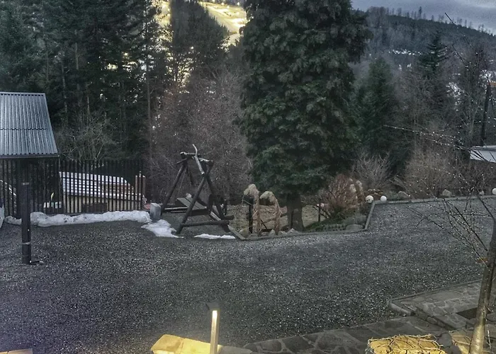 Na Stromym Wzgorzu Z Prywatna Sauna I Balia Z Widokiem Na Gory 800 M Npm Apartment Szczyrk