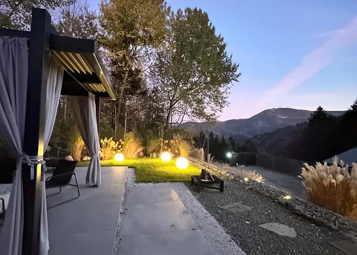 Na Stromym Wzgorzu Z Prywatna Sauna I Balia - Piekny Widok Na Gory 800 M Npm Szczyrk